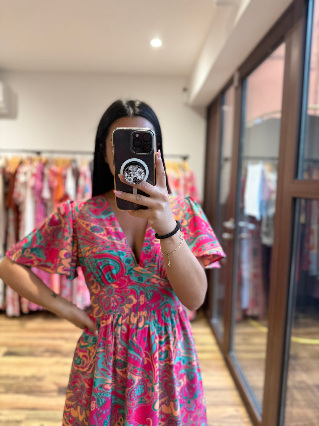 Robe Flori courte