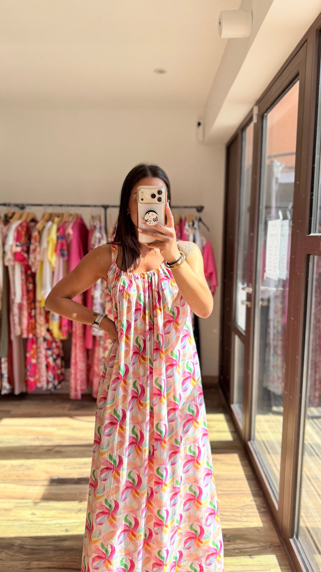Robe longue Pommy
