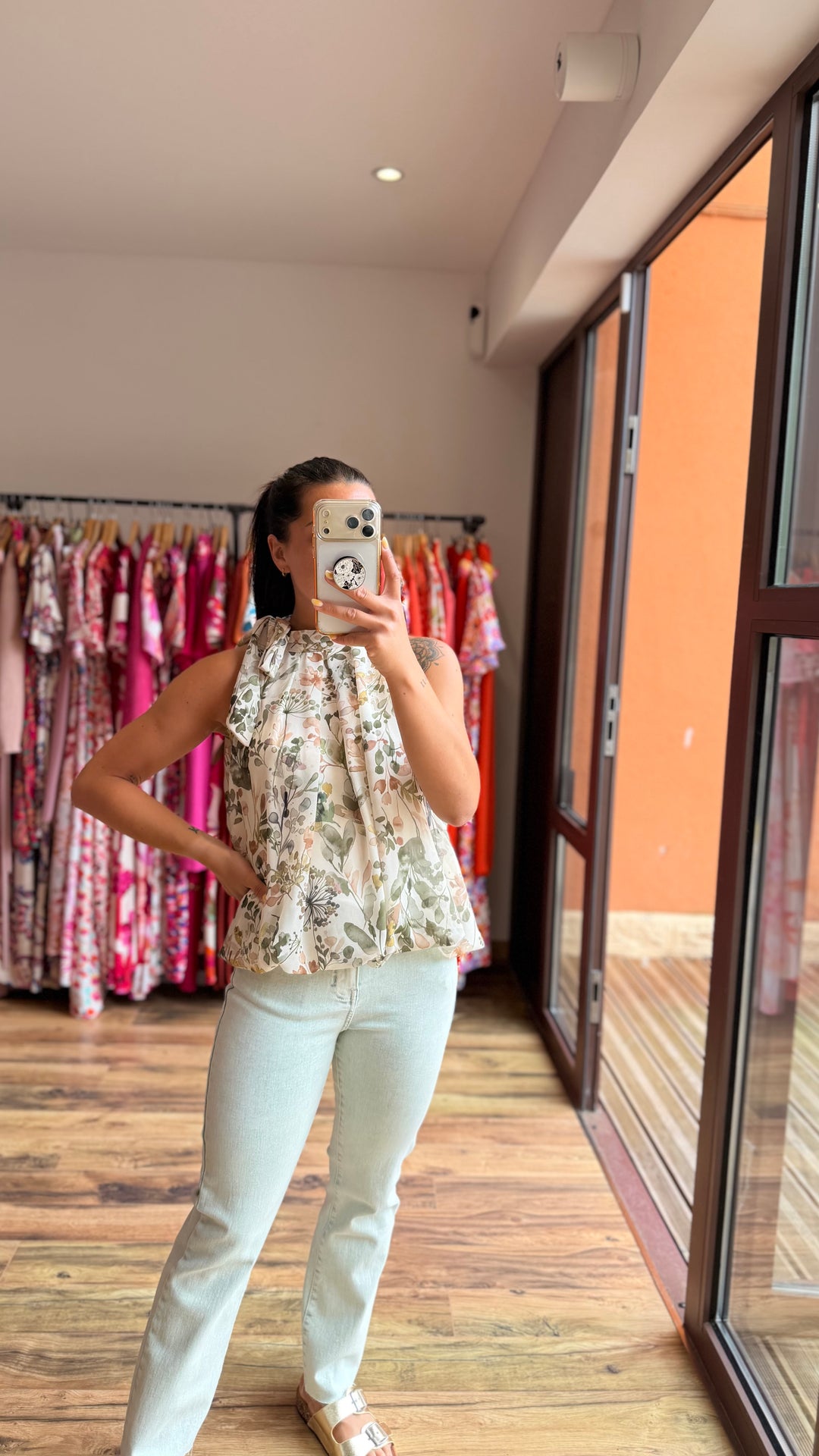 Top Zalia vert