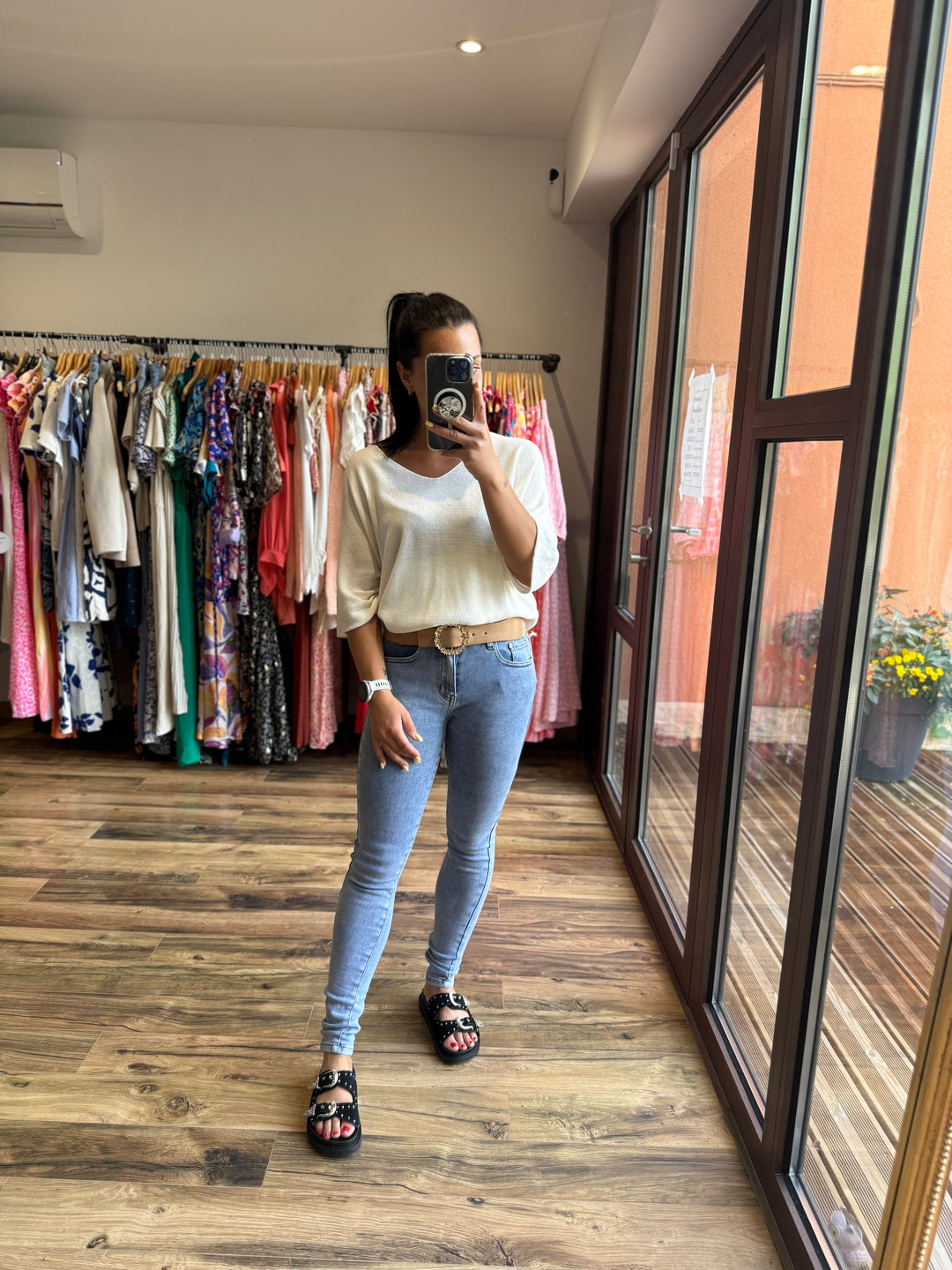 Top Janelle blanc