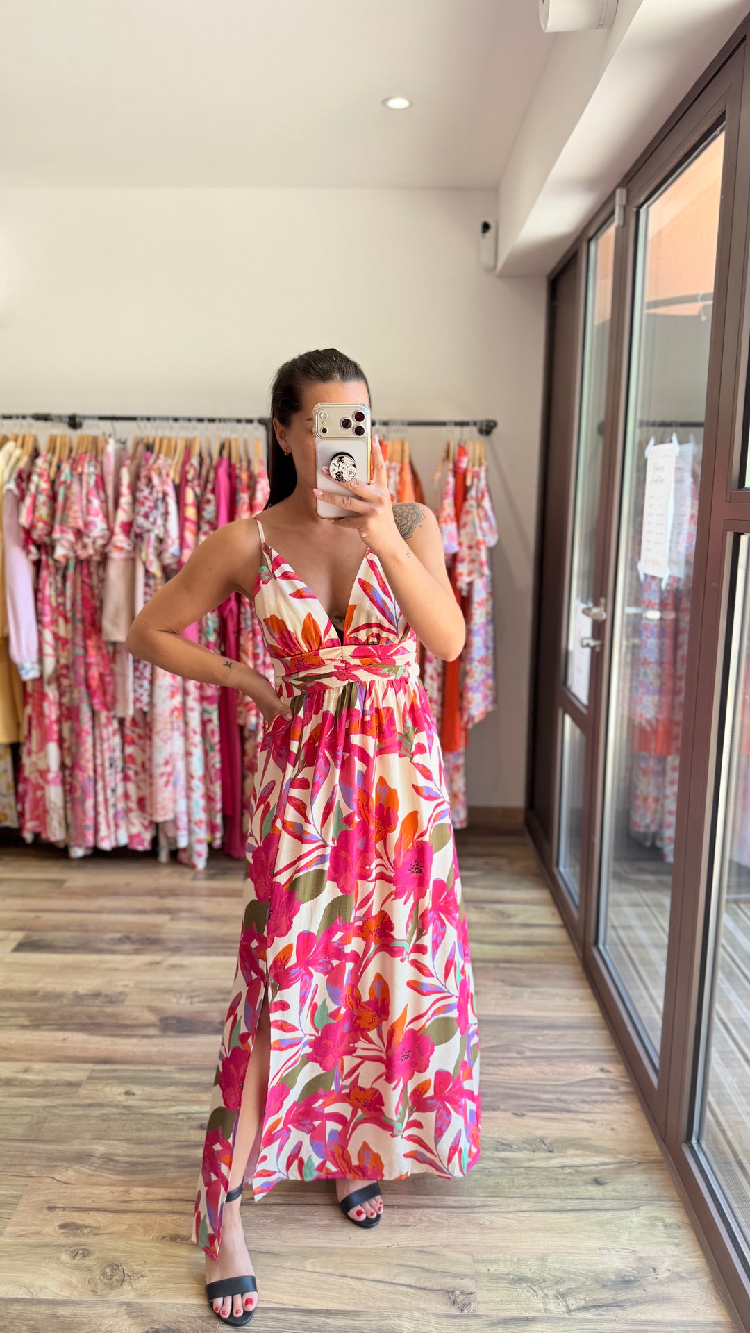 Robe longue Calier