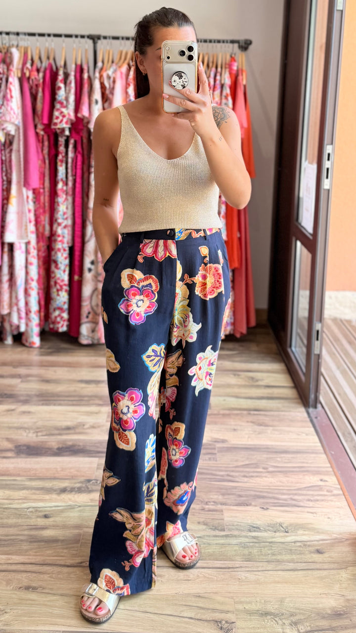 Top Afida doré CURVY