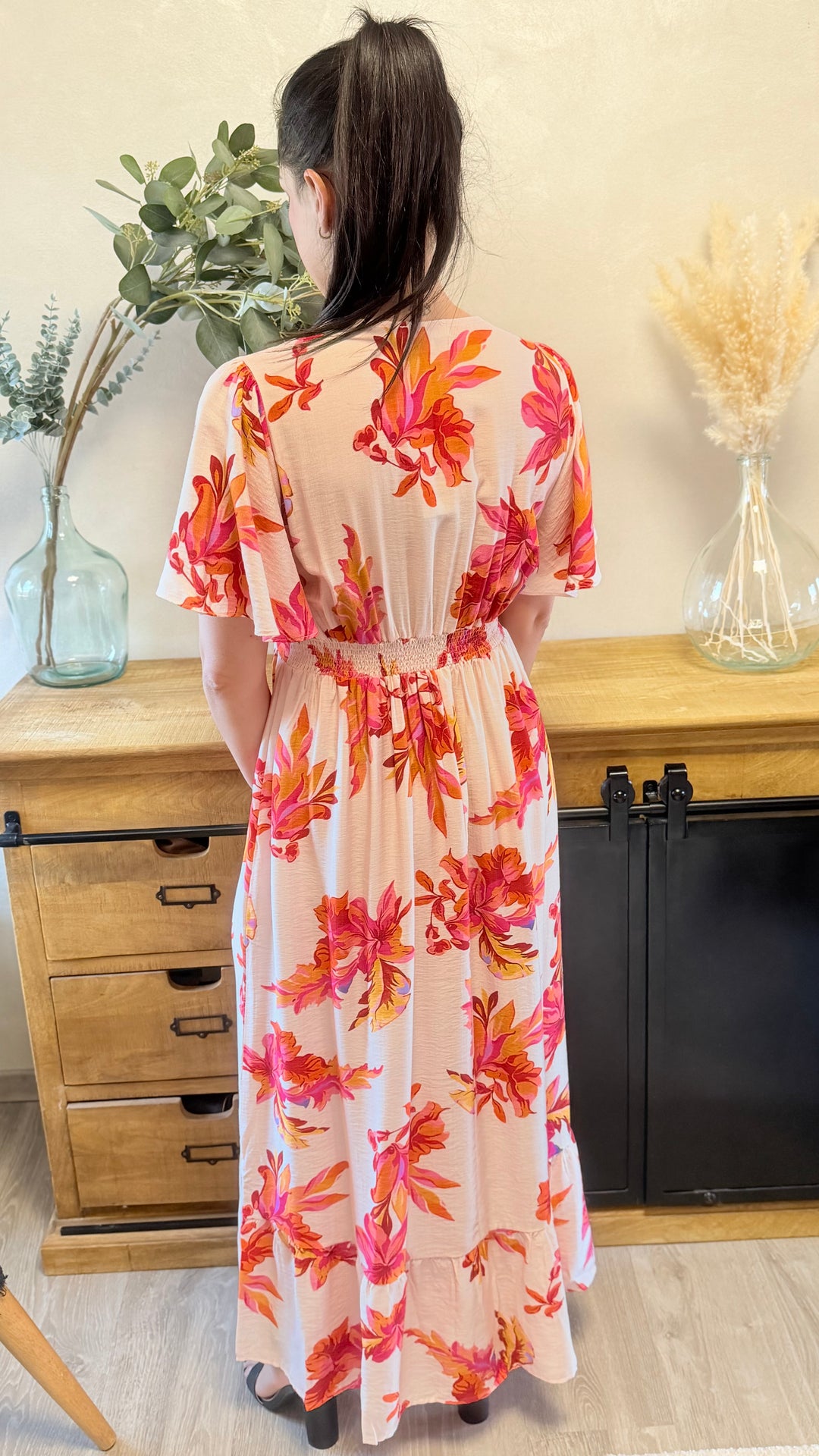 Robe longue Aubépine