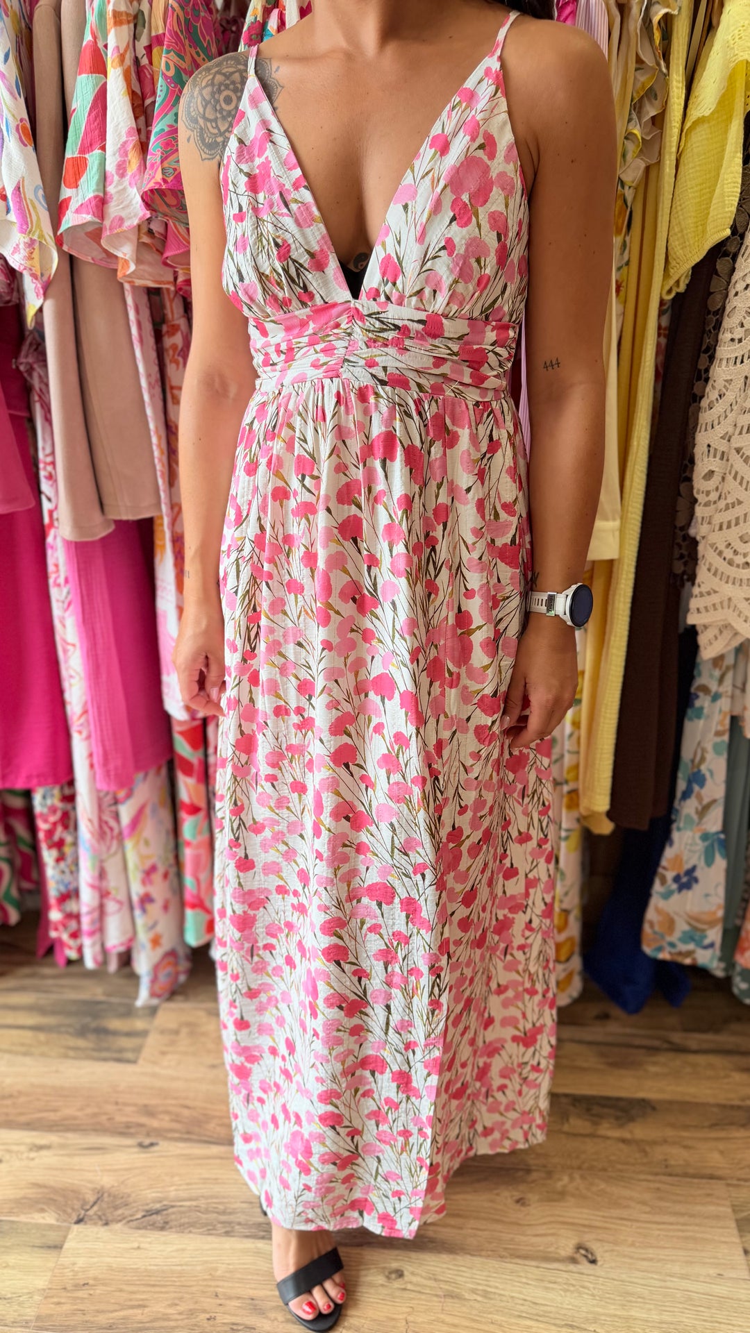 Robe longue Flora CURVY