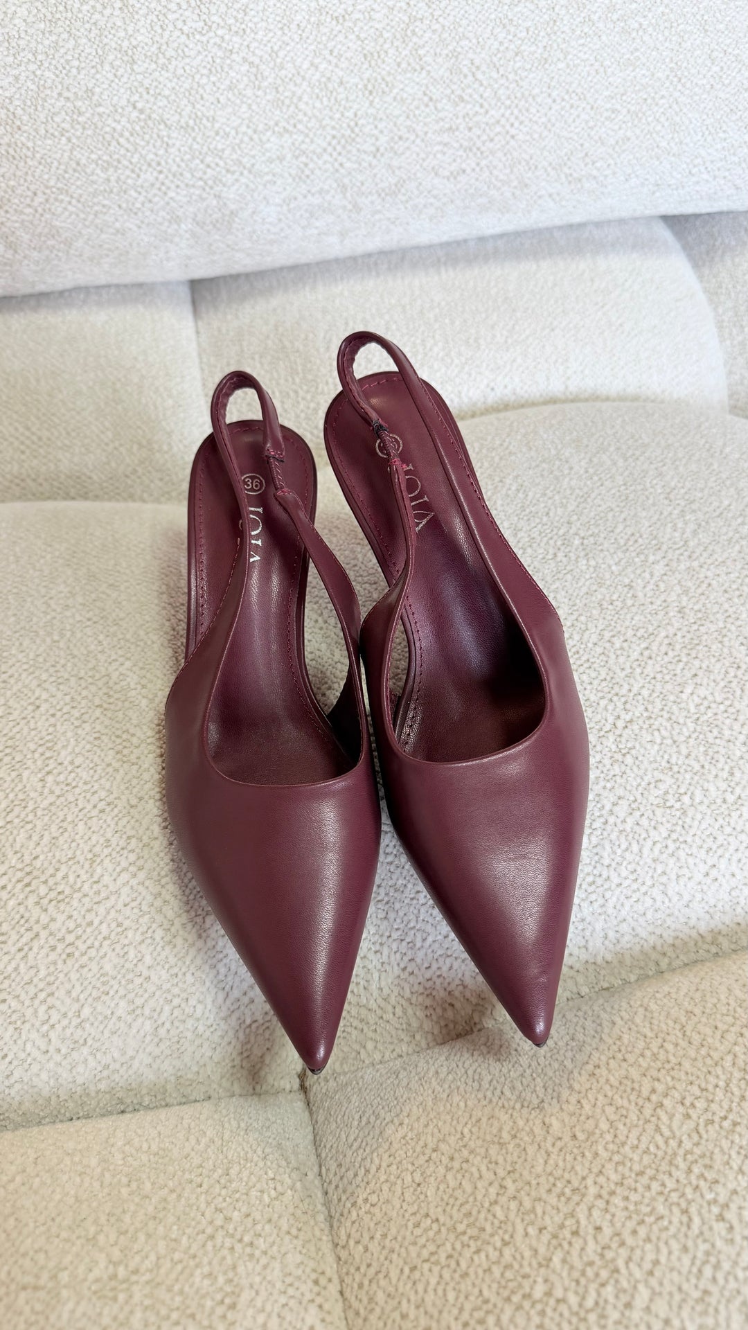 Escarpins Anaelle bordeaux