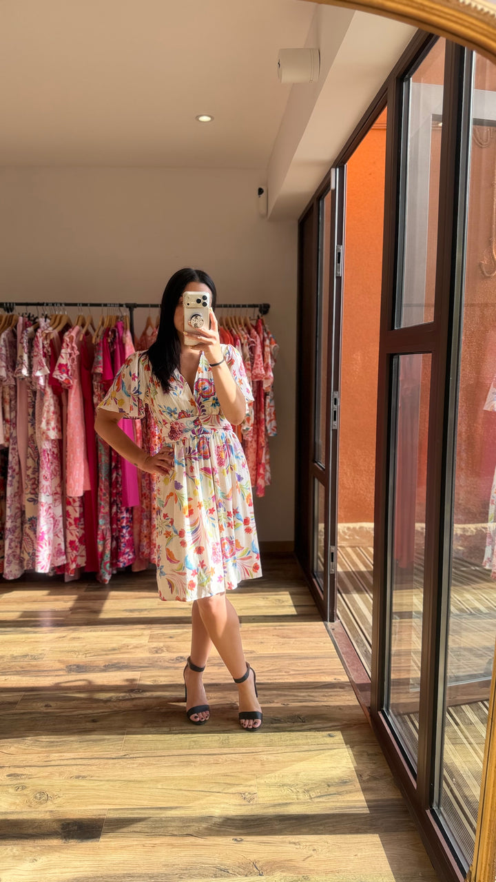Robe courte Alyma CURVY
