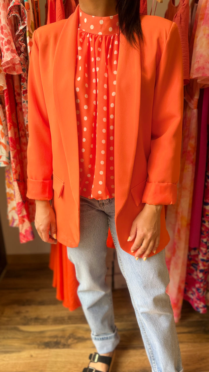 Blouse Kop orange