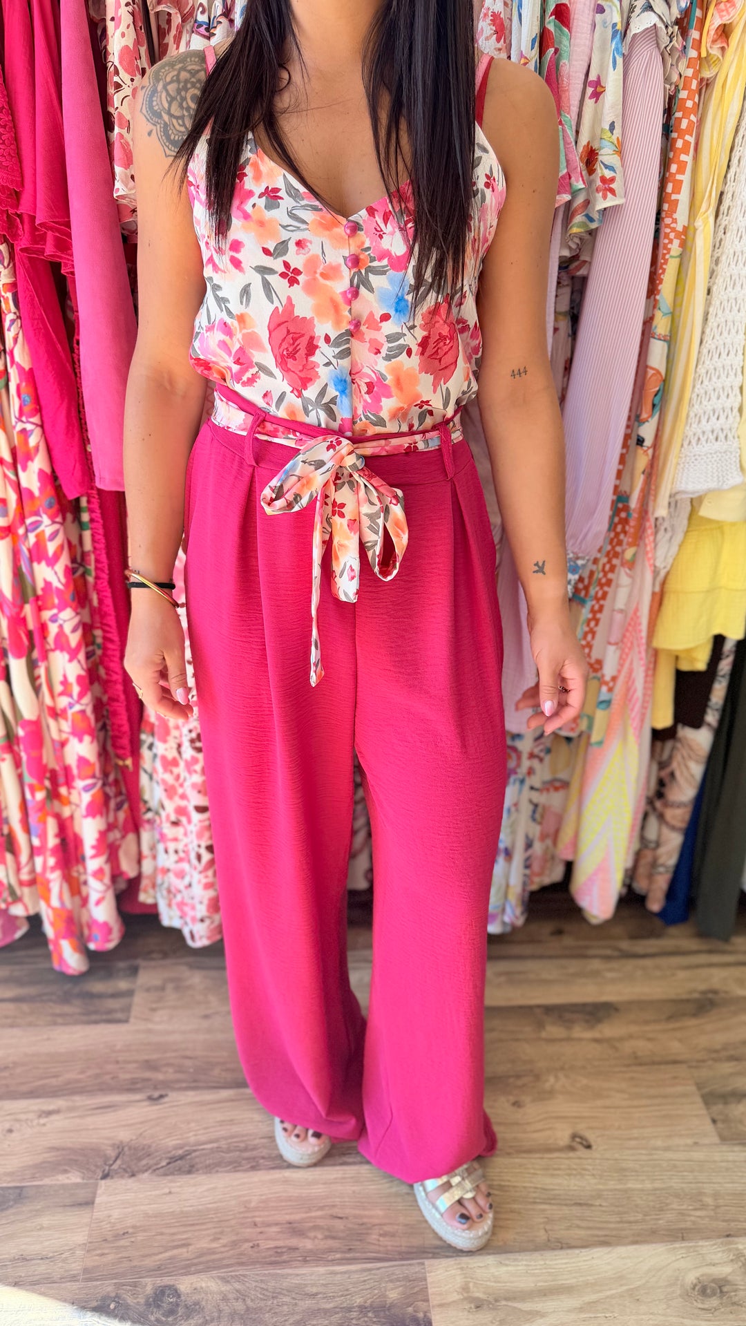 Top Hugo rose fushia