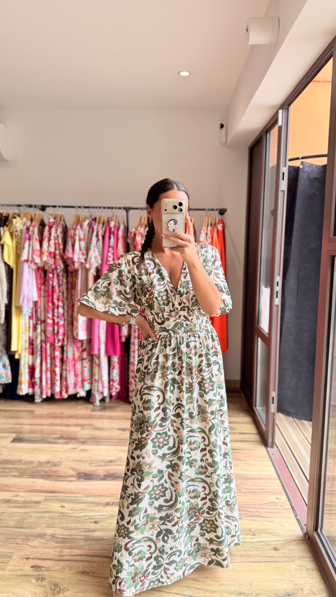 Robe longue Ross CURVY