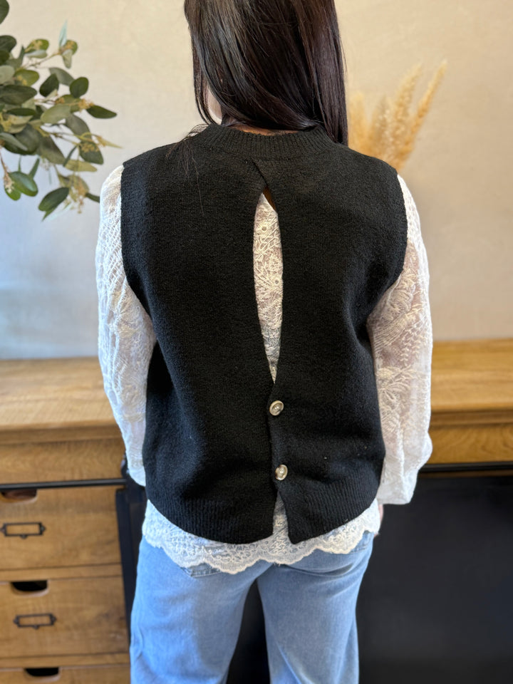 Pull Jamila noir