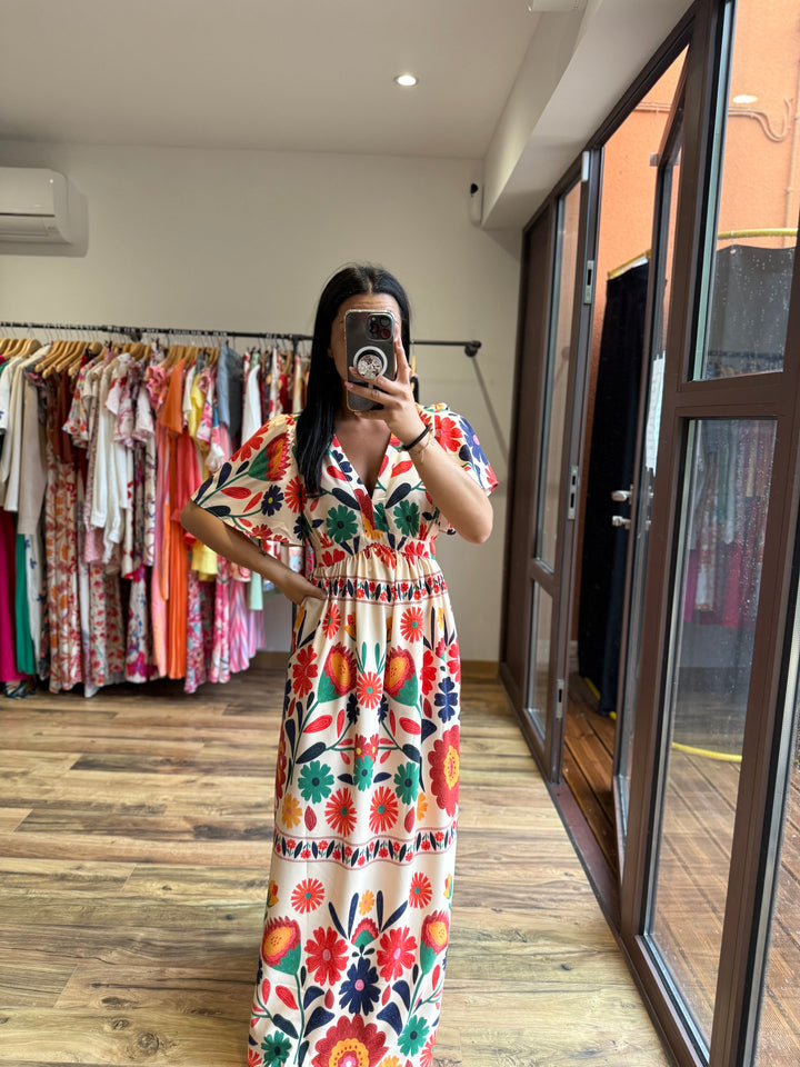 Robe longue Meira