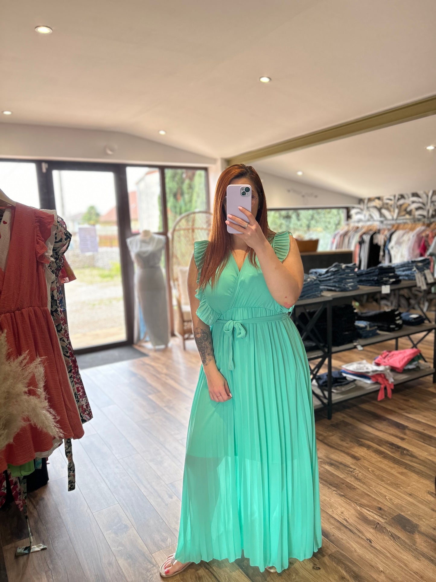 Robe longue Berenice curvy (plusieurs coloris)