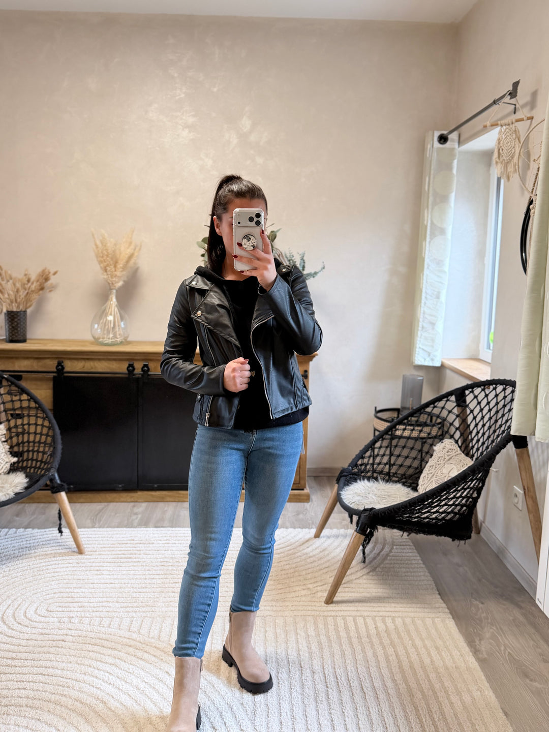 Perfecto en similicuir