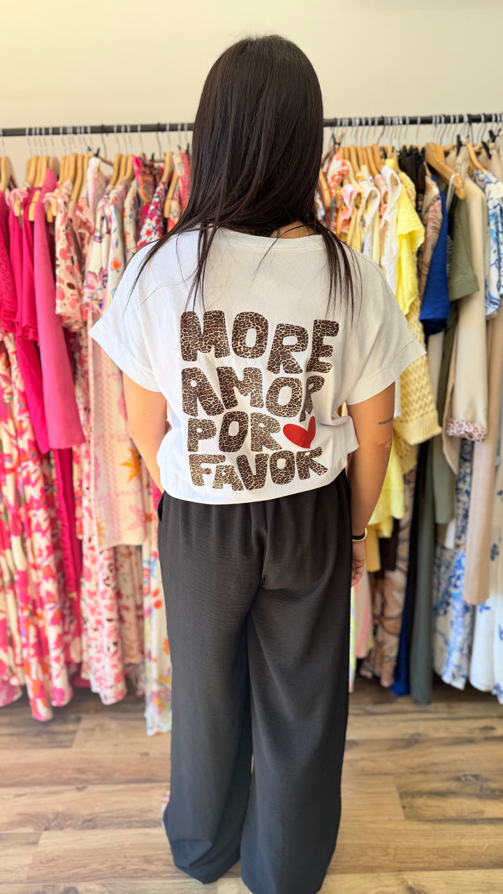 Teeshirt more amor CURVY