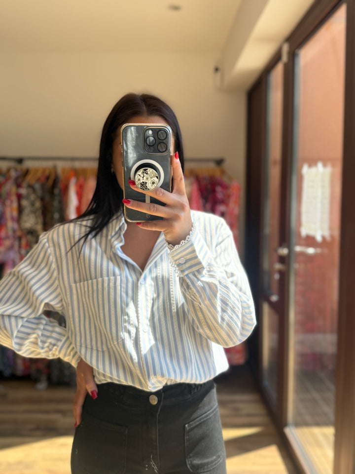 Chemise Chris bleu