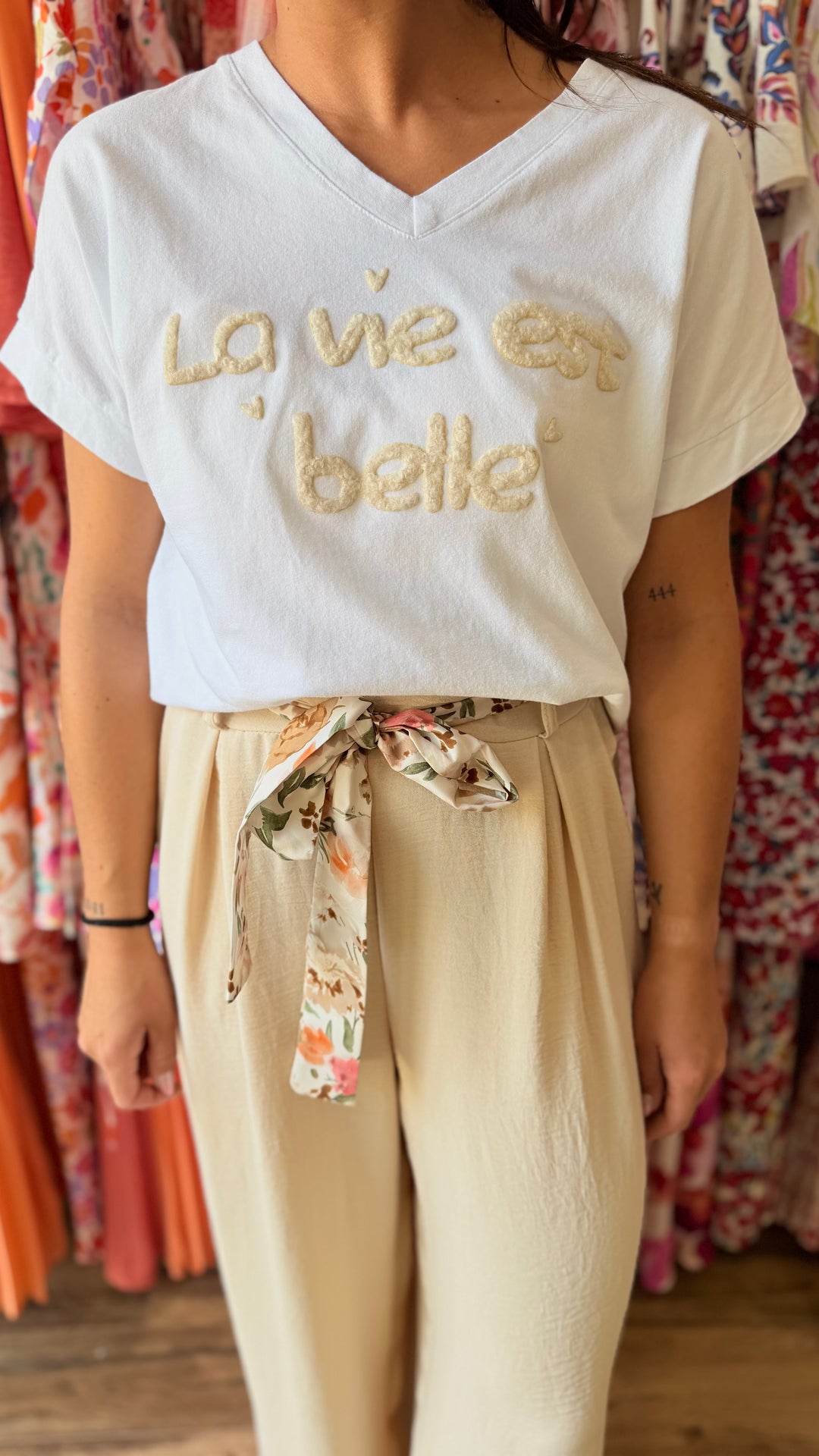 Pantalon Candice beige