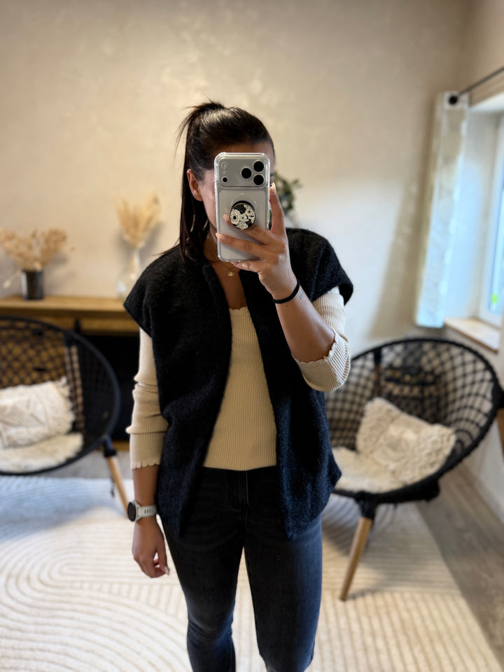 Pull fin Aragone beige