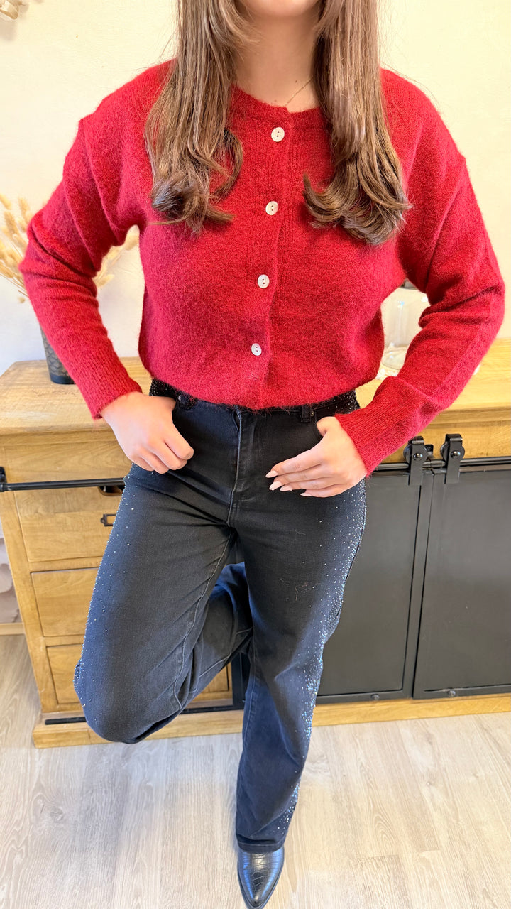 Gilet Eli rouge