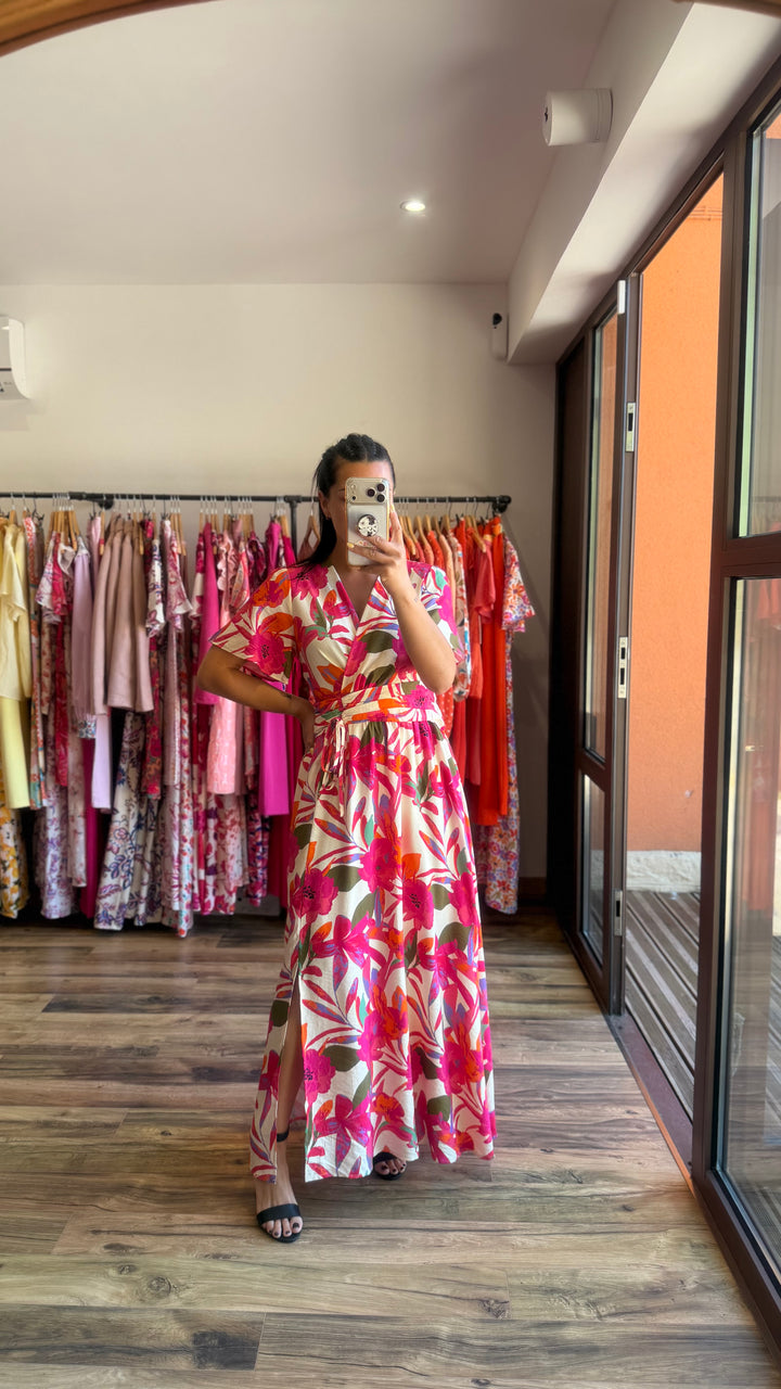 Robe longue Opale