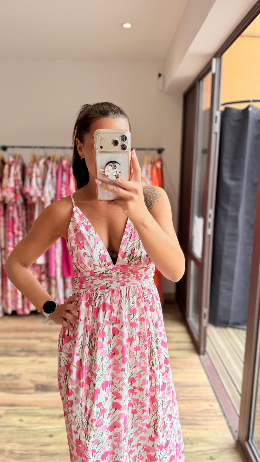 Robe longue Kay CURVY