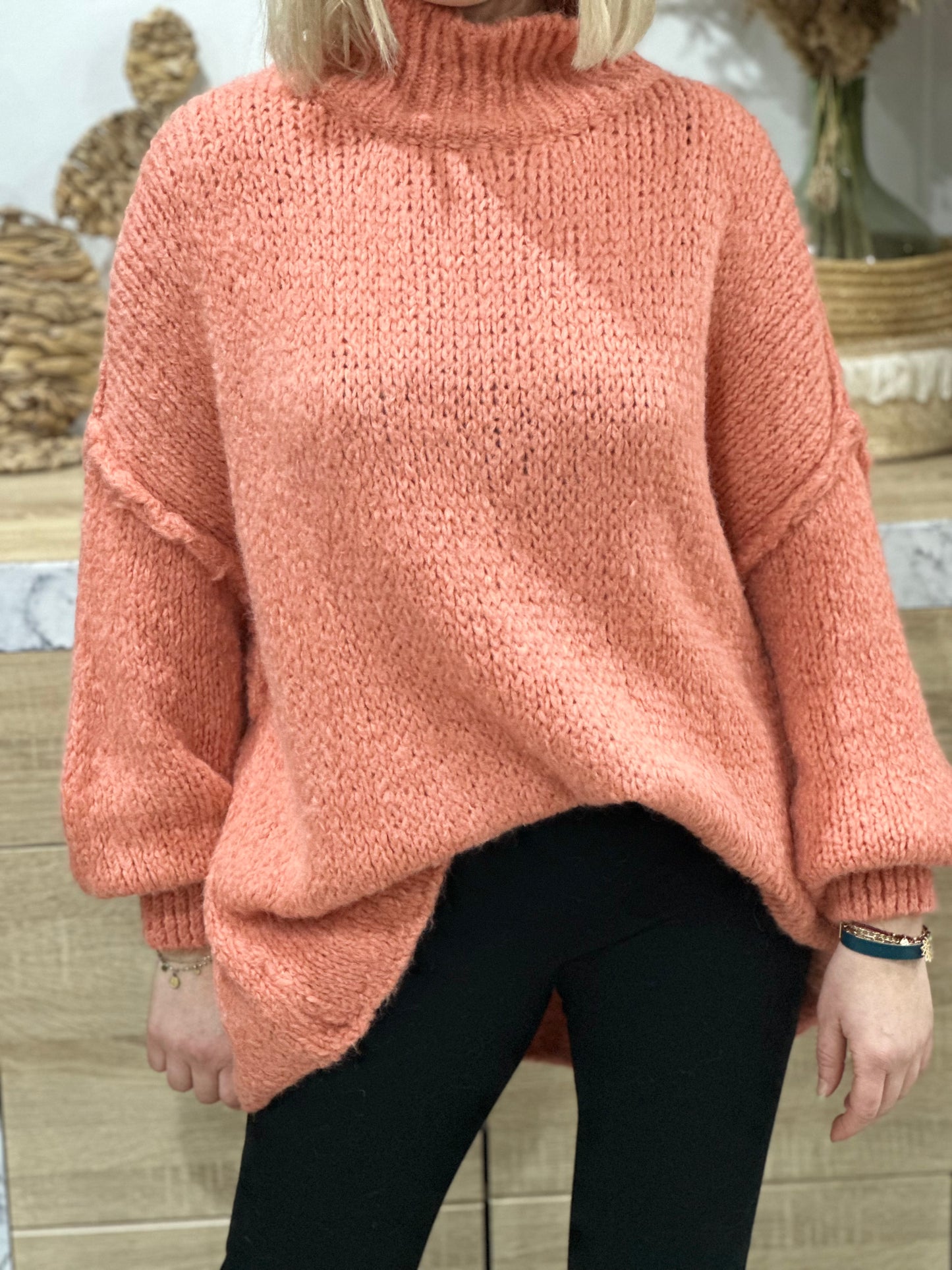 Pull Alby corail