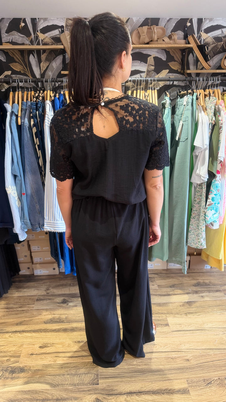 Pantalon Candice noir CURVY