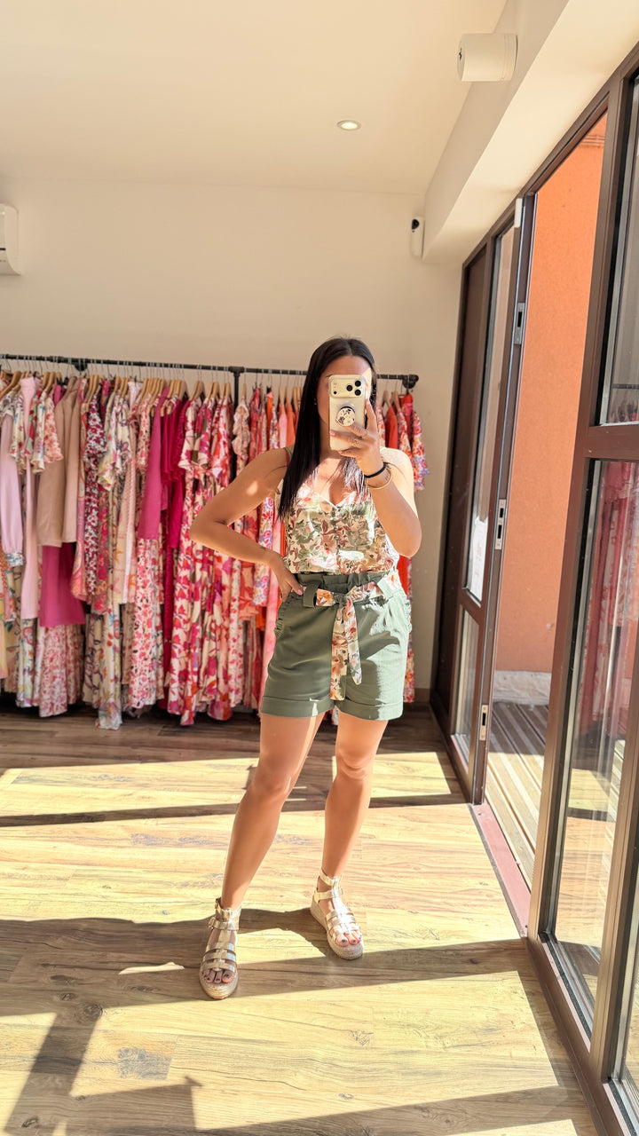 Short bommy kaki CURVY