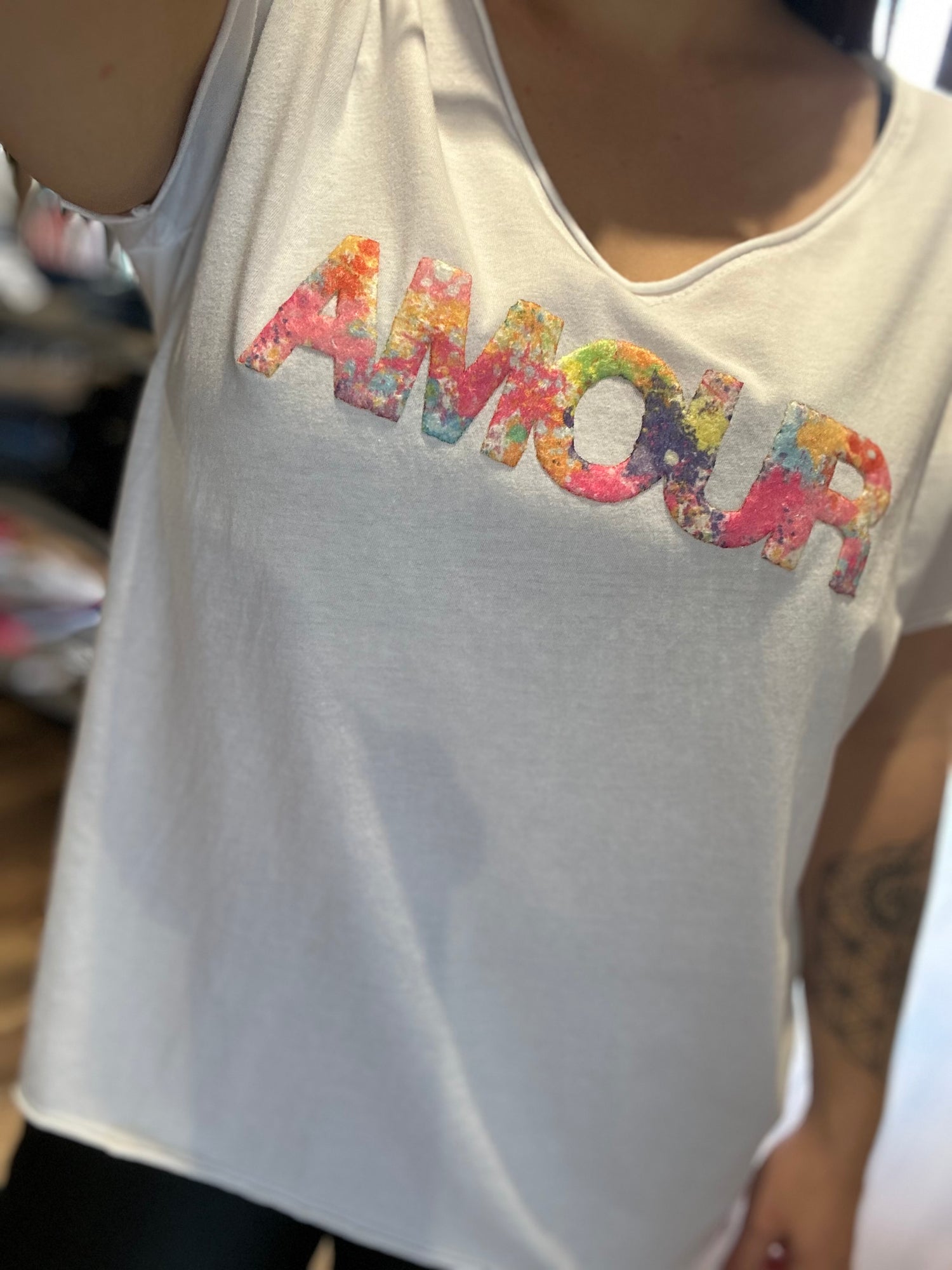 Teeshirt Amour (Curvy)