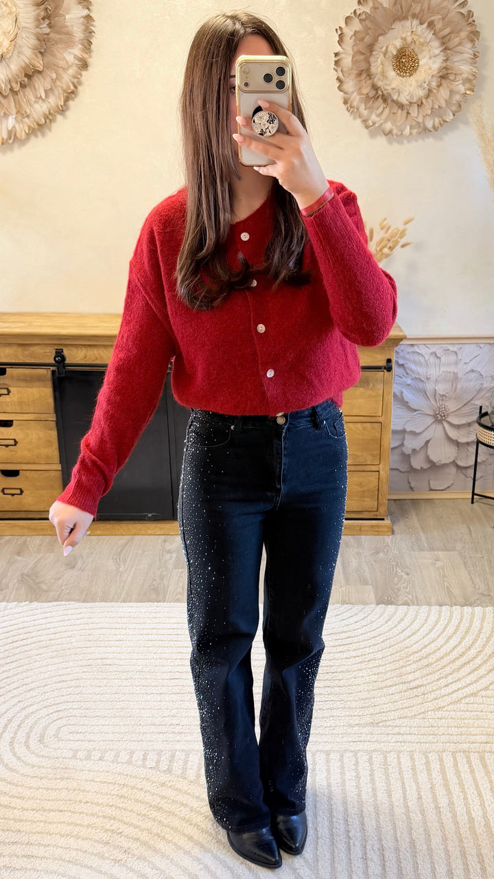 Gilet Eli rouge