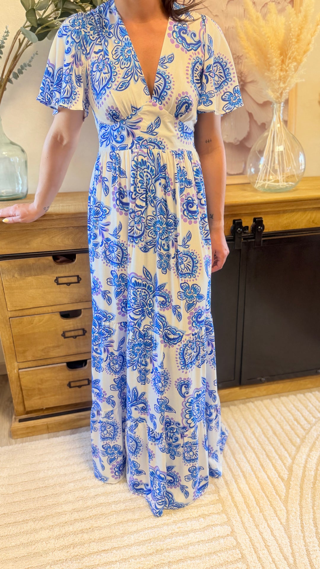 Robe longue Essa CURVY