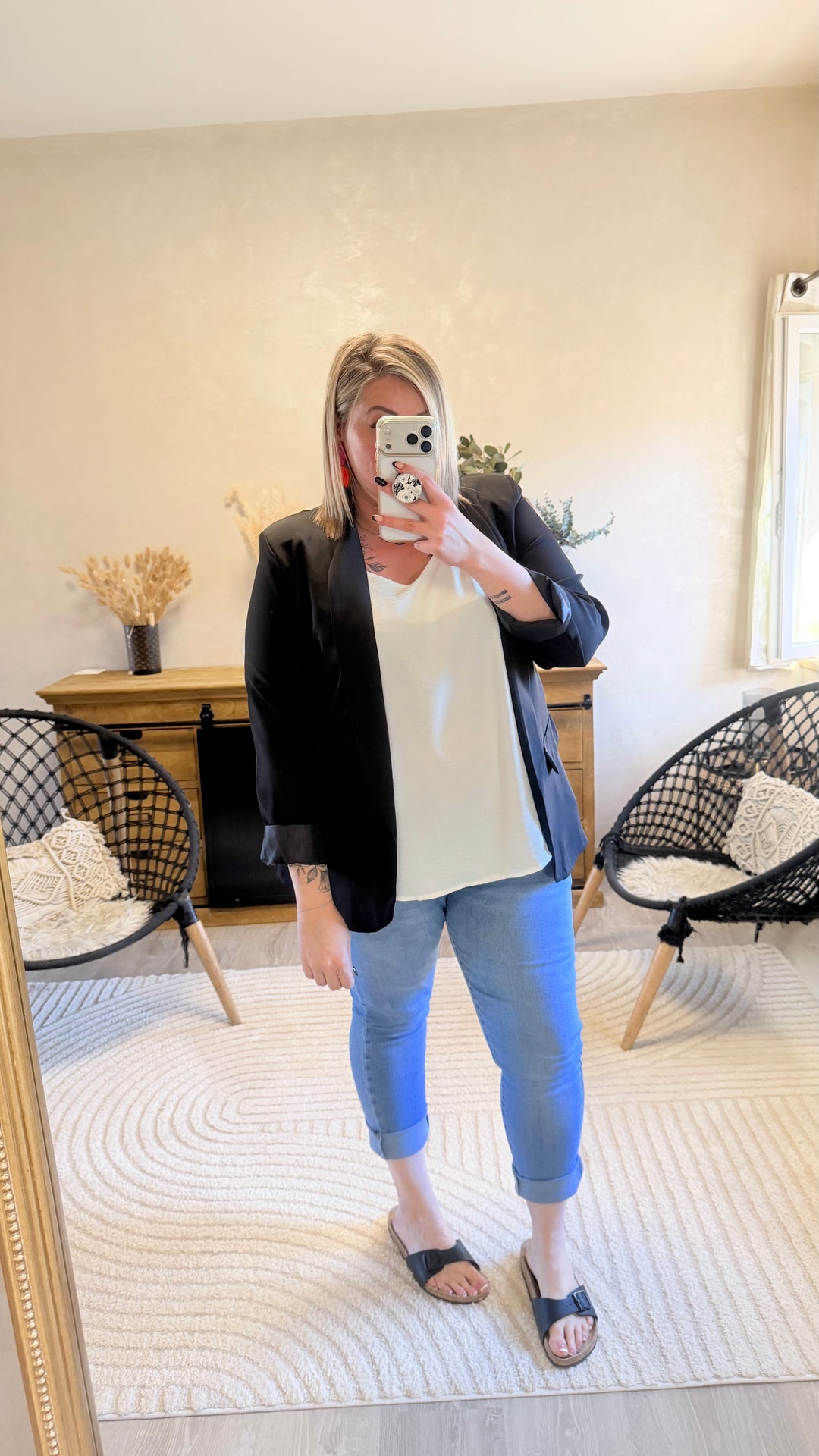 Blazer Noir CURVY