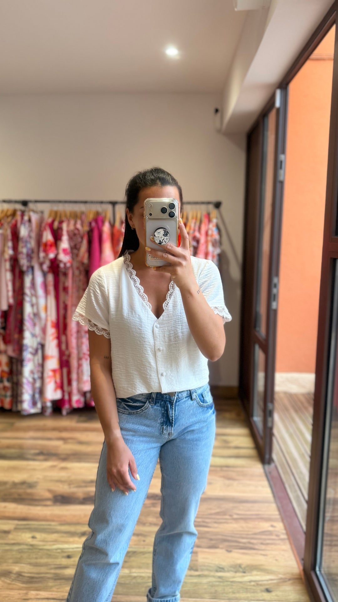 Chemise Mirta blanche (PRÉCOMMANDE expédition 16/06)