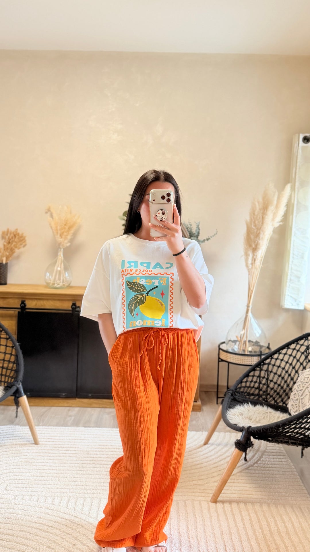 Teeshirt capri