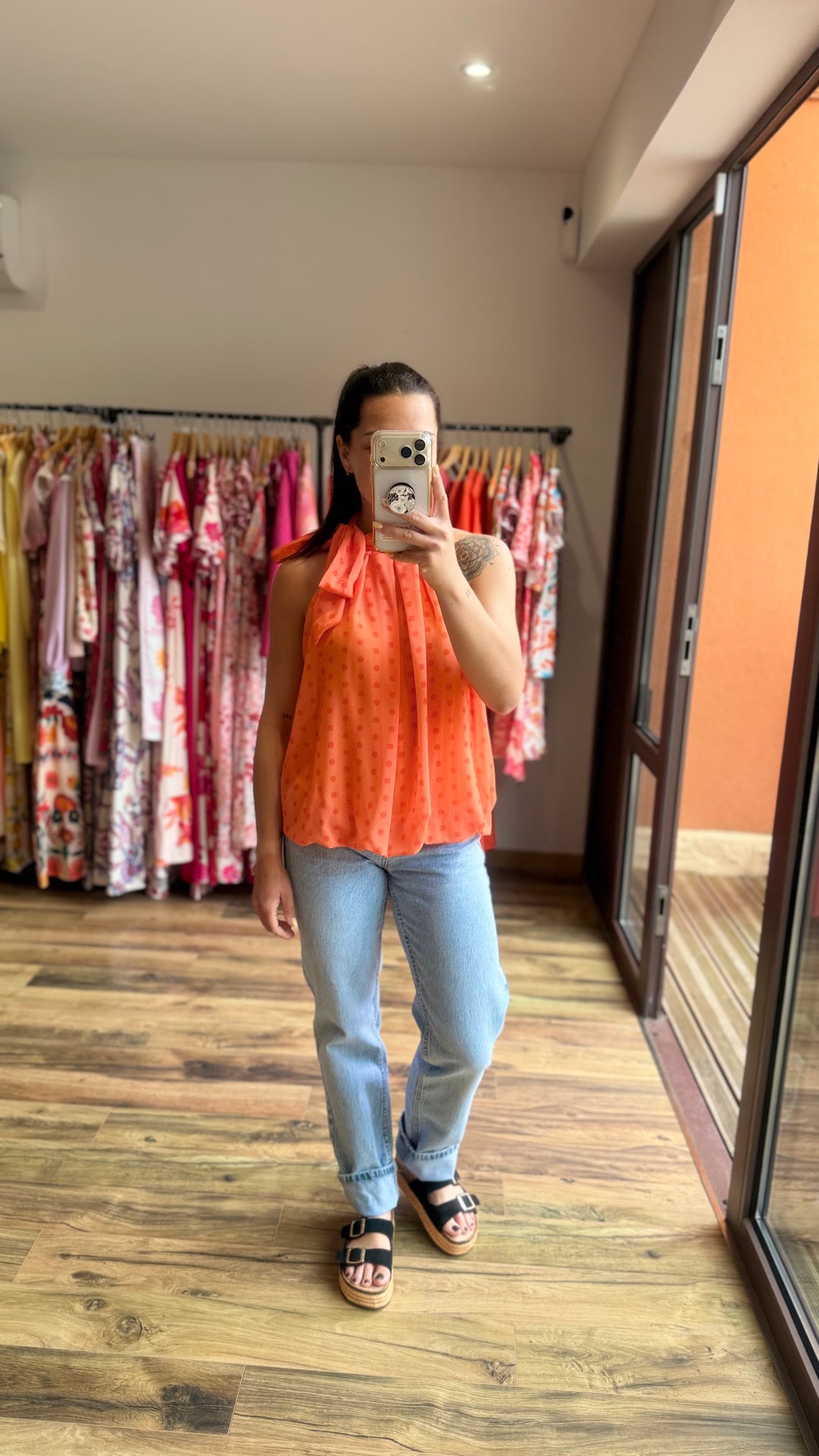 Top Zalia orange