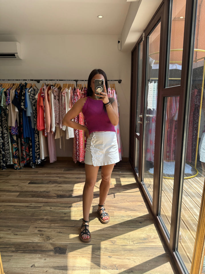 Top Noeline fuchsia