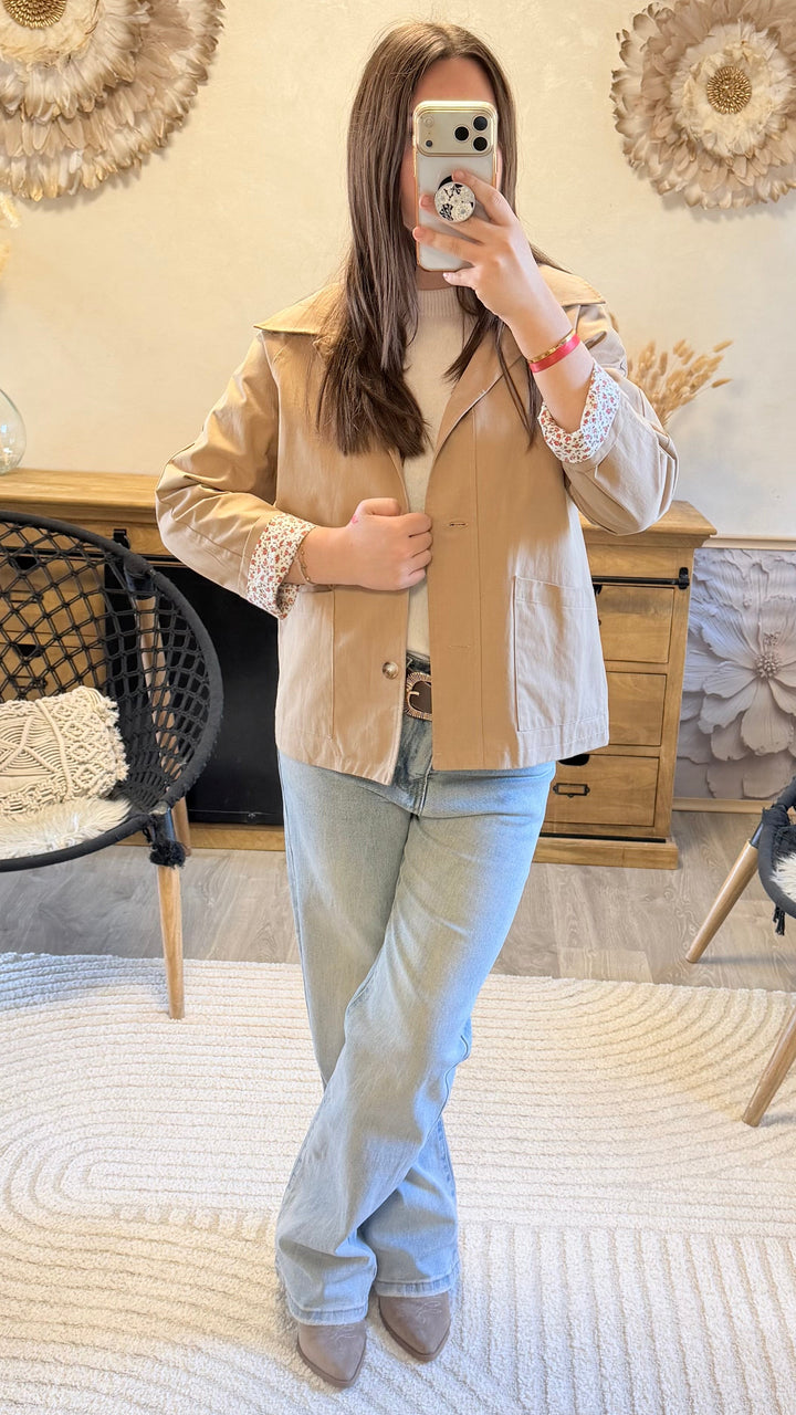 Trench Faustin beige