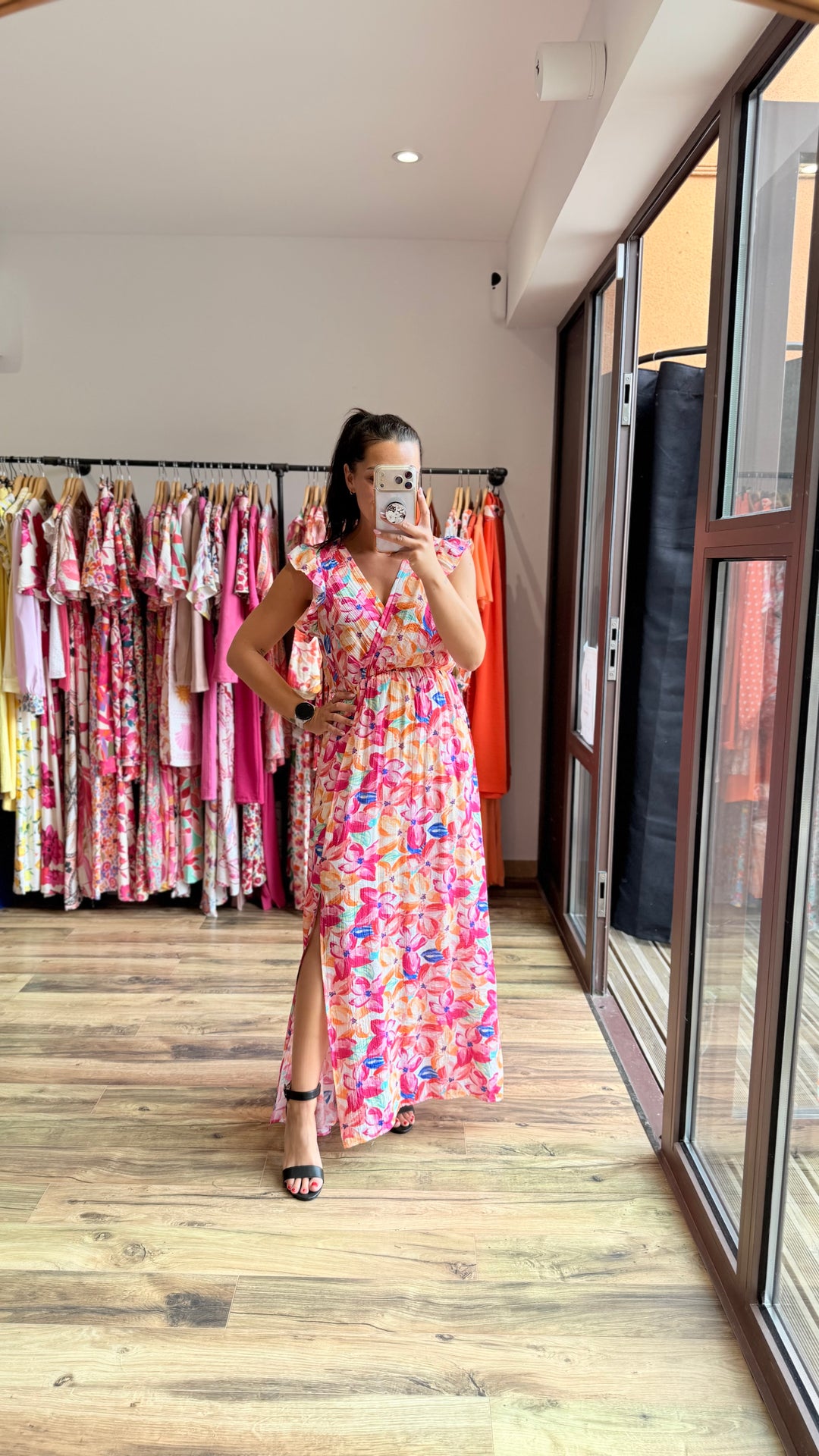 Robe longue Sandra CURVY