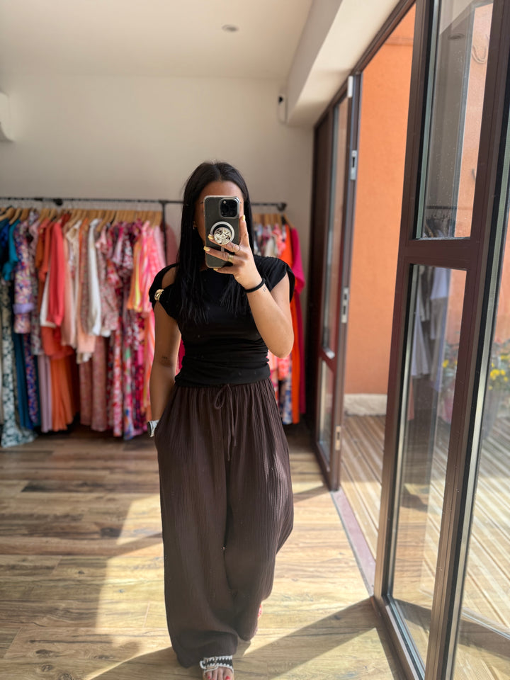 Teeshirt Linda noir