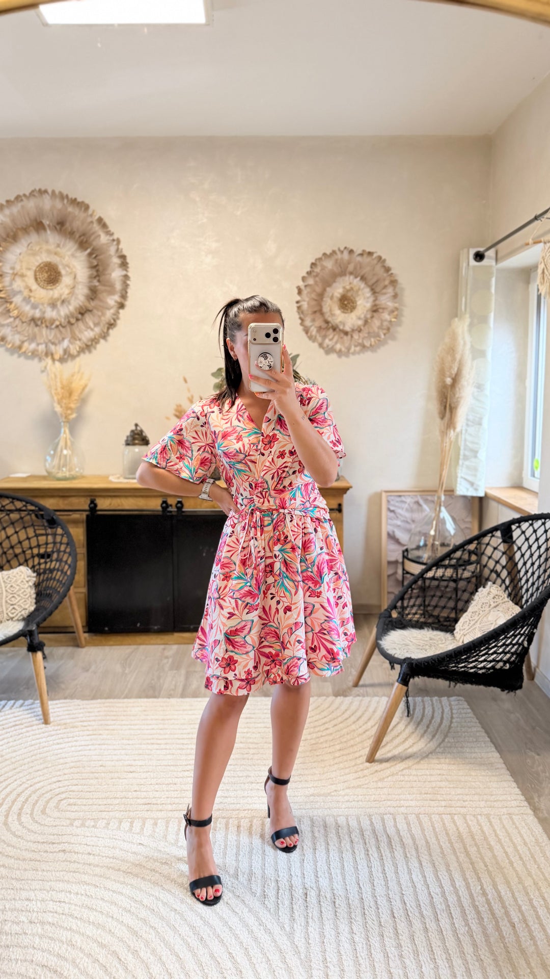 Robe courte soso CURVY