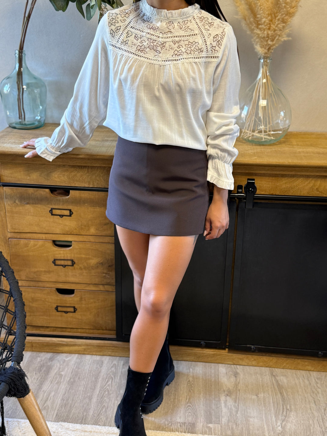 Jupe short Rafina