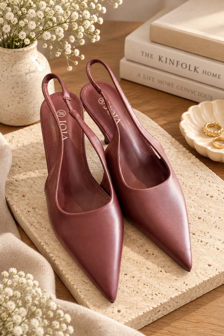 Escarpins Anaelle bordeaux