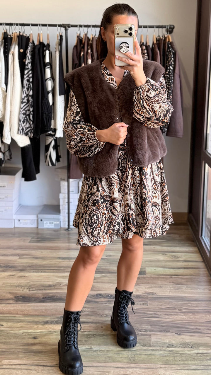 Robe courte Beth Curvy