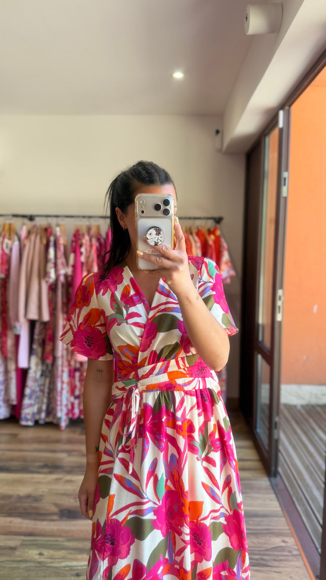 Robe longue Opaline CURVY (PRÉCOMMANDE EXPÉDITION LE 27 MAI)