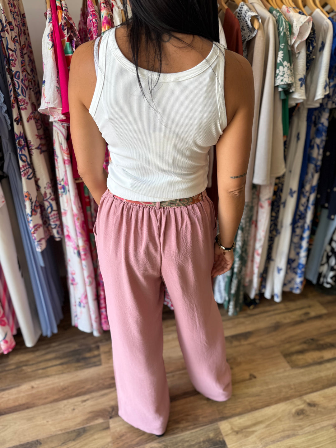 Pantalon Wilma rose
