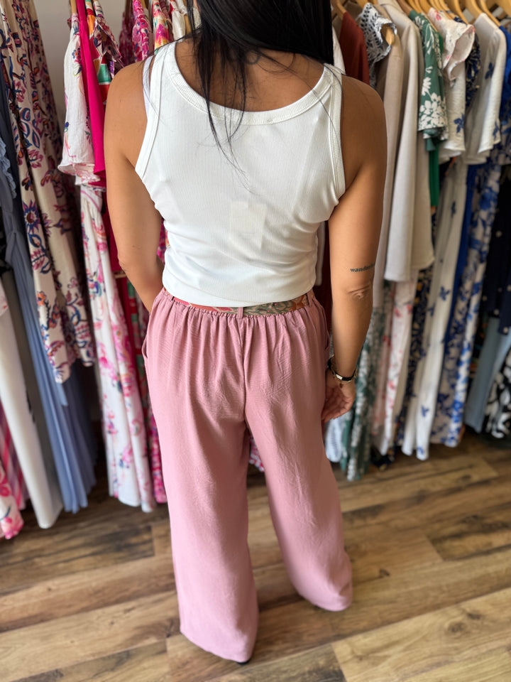Pantalon Wilma rose