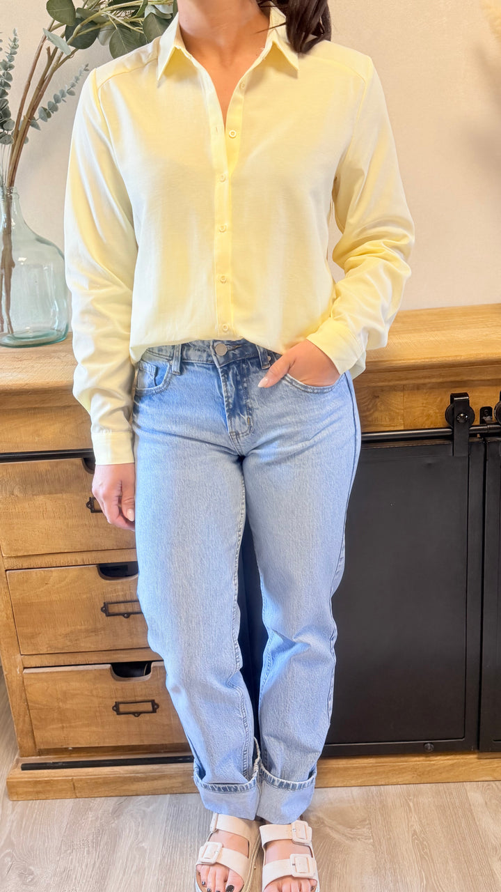 Chemise Ondine Jaune