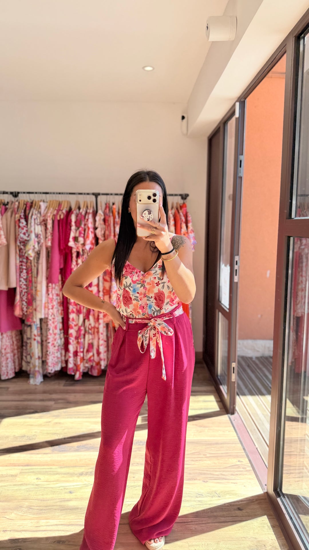 Top Hugo rose fushia