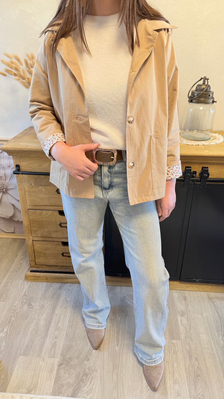 Trench Faustin beige
