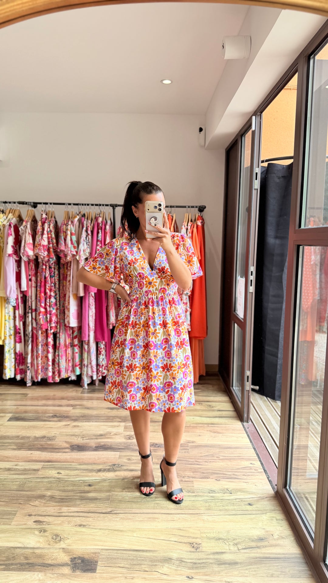 Robe courte Sely CURVY