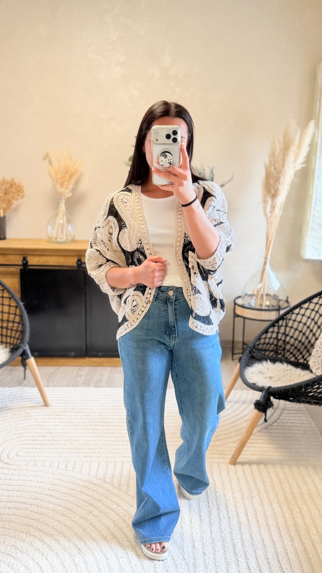 Gilet en crochet Rony